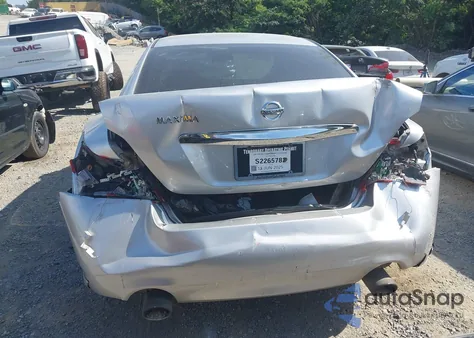 2012 Nissan Maxima 3.5 S z USA, uszkodzony, nr VIN 1N4AA5APXCC845733